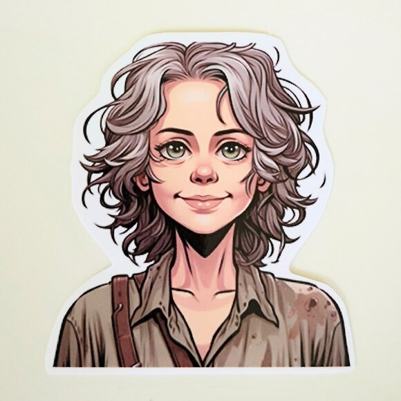5 for 10$ - The Walking Dead Carol Sticker - Picture 1 of 1